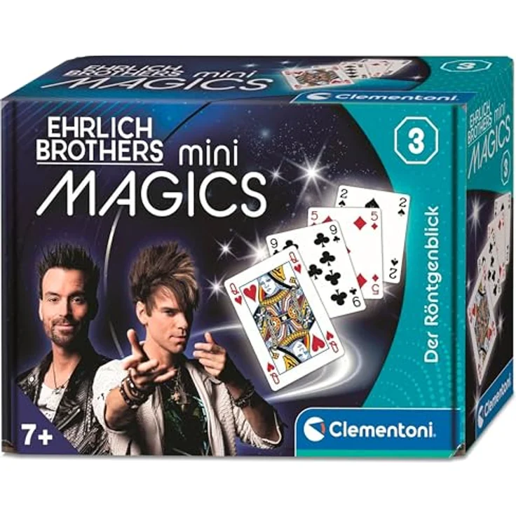 Clementoni® Zauberkasten Ehrlich Brothers Mini Magics, Röntgenblick, für Kinder ab 7 Jahren, Made in Europe – Bild 2