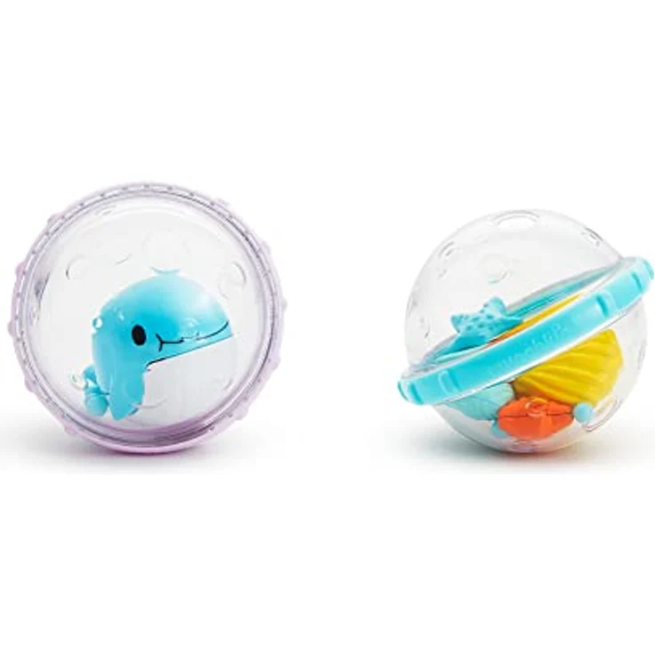 Munchkin Schwimmende Seifenblasen Badespielzeug, 2er-Pack, Modell Sortiert – Bild 2