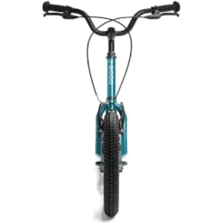 Yedoo Wzoom Y40 Kinder Tretroller, höhenverstellbar, 16/12 Zoll Luftreifen, für Kinder ab 6 Jahren, blau – Bild 2