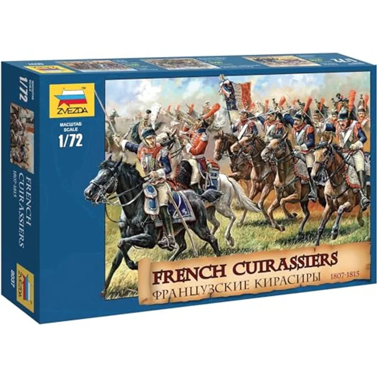 Zvezda French Cuirassiers /1807-1815/ 1:72 (8037) – Bild 2