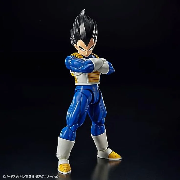 Bandai Dragon Ball Figure-rise Standard Vegeta, Modellbausatz mit Muscle Build System PLUS, austauschbaren Gesichtsausdrücken und Händen – Bild 4