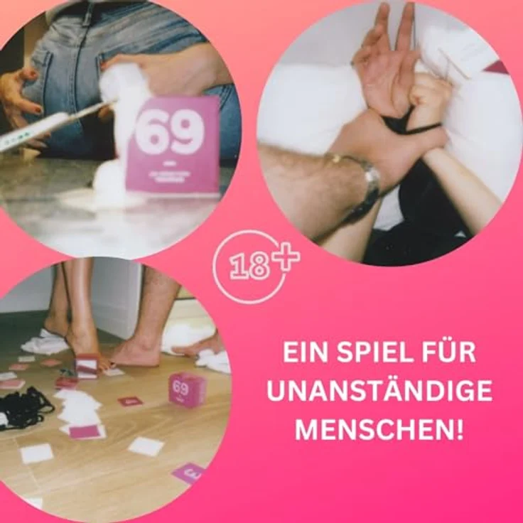 Hellofun! 69, Brettspiel für Paare, Reisegröße, für leidenschaftliche Fantasien und aufregenden Spielspaß – Bild 2