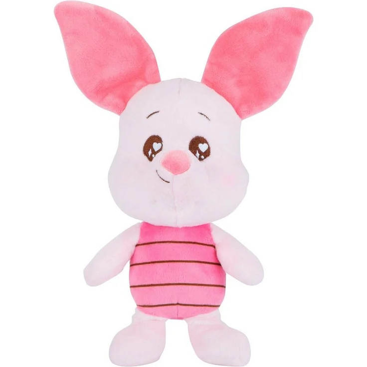 SIMBA Plüschfigur Disney, Winnie the Pooh Twinkle Eye Ferkel, 25 cm - Kuschelweiches rosa Ferkel mit großen Augen – Bild 1