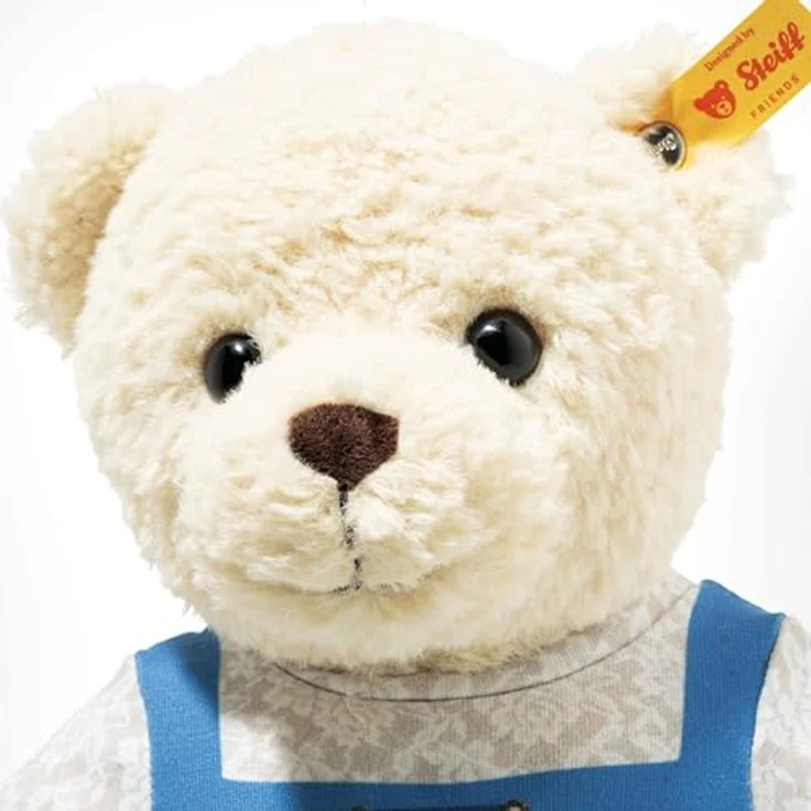 Steiff Mila Teddybär im Dirndl, 30 cm, Plüschtier mit Kunststoffaugen, beige, ideal zum Kuscheln und Spielen für Kinder – Bild 4