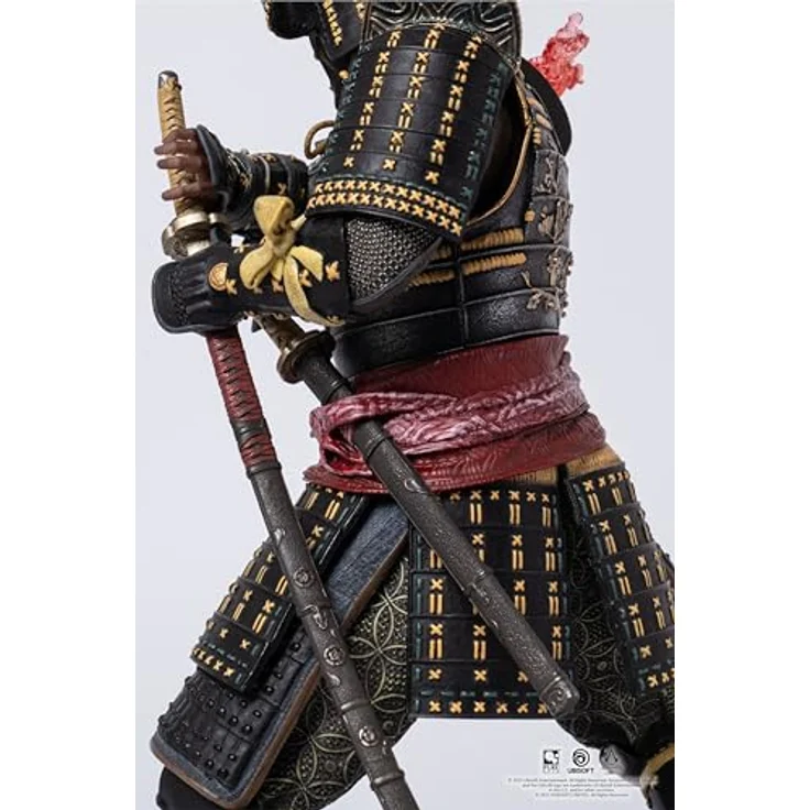 Purearts Assassin's Creed Shadows - Animus Yasuke 1/8 Scale Statue, detailreiche PVC Figur, ca. 28 cm, in bedruckter Box – Bild 7