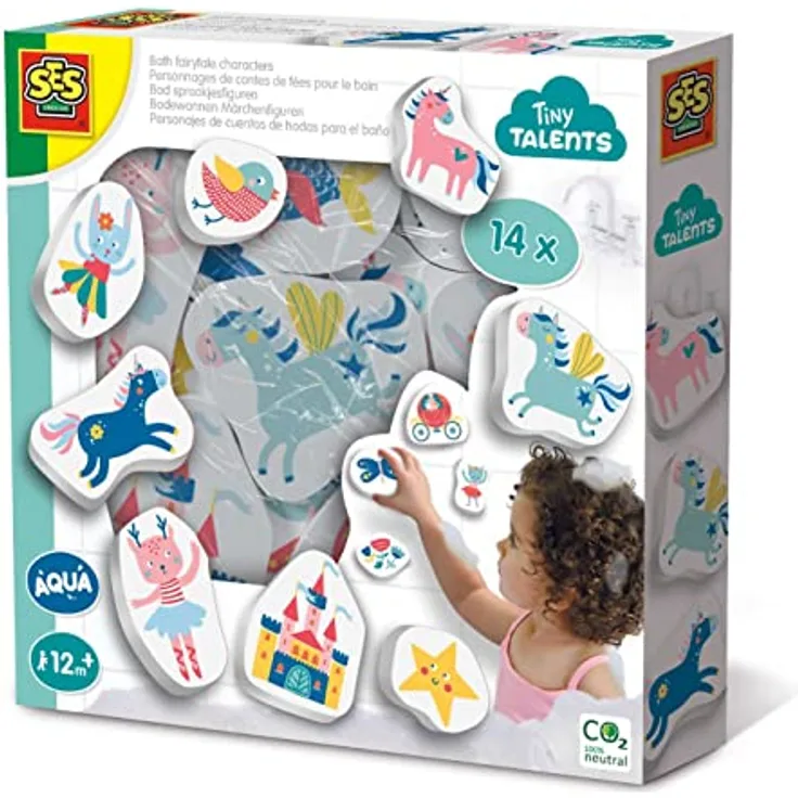 SES Creative 13079 Badewannen Märchenfiguren, Diverse Farben