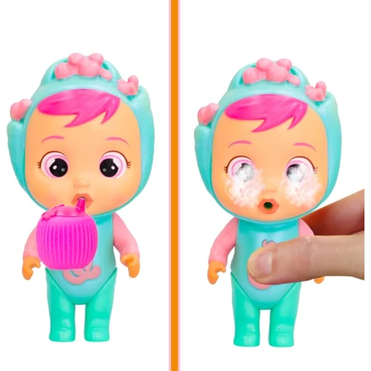 Sonstige Verlage Cry Babies Magische Tränen - Glänzende Muscheln Sandy, interaktive Puppe mit weinender-Funktion, hergestellt in Spanien – Bild 3