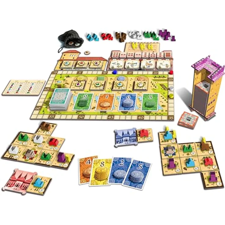 Carletto Alhambra The Red Palace.107737, Brettspiel mit neuen Spielmechaniken und kompatibel mit Alhambra Erweiterungen – Bild 4