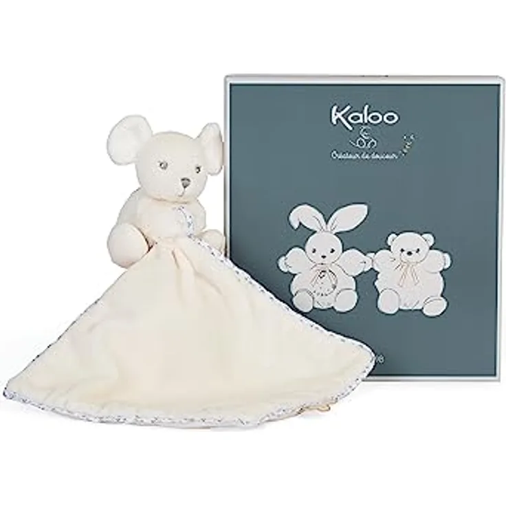 KALOO Perle - Creme Maus Kuscheltier - 20cm