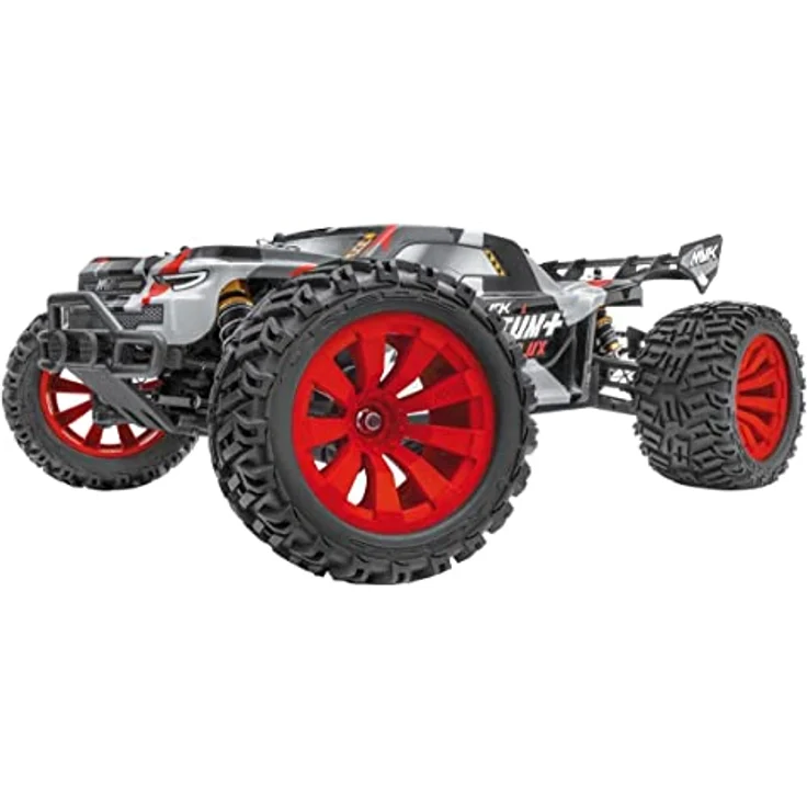 Maverick Quantum+ XT Flux 3S 1/10 4WD Stadium Truck - Red Brushless 1:10 RC Modellauto Elektro Trugg – Bild 2