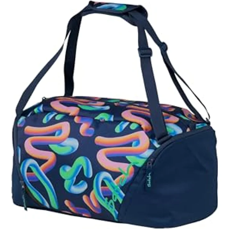 Satch Sporttasche 46 cm, mehrfarbig, aus 100% Polyester, Colour: Crazy Twist – Bild 1
