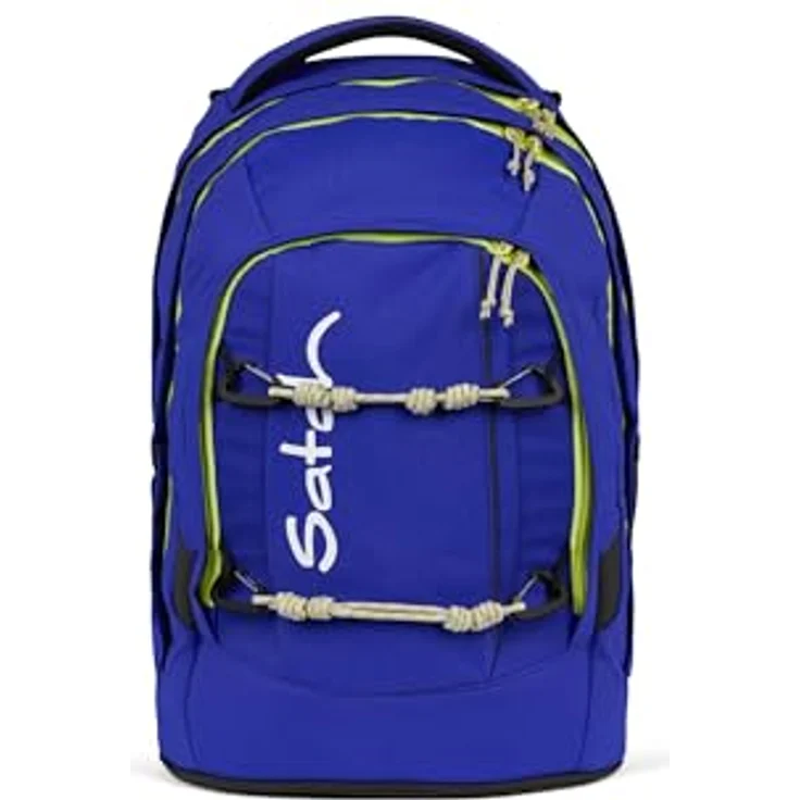 Satch Schulrucksack Pack Adventure Edition, Rucksack aus 100% recyceltem Polyester mit A4-Fächern, höhenverstellbarem Tragesystem und Organizer-Tasche – Bild 2