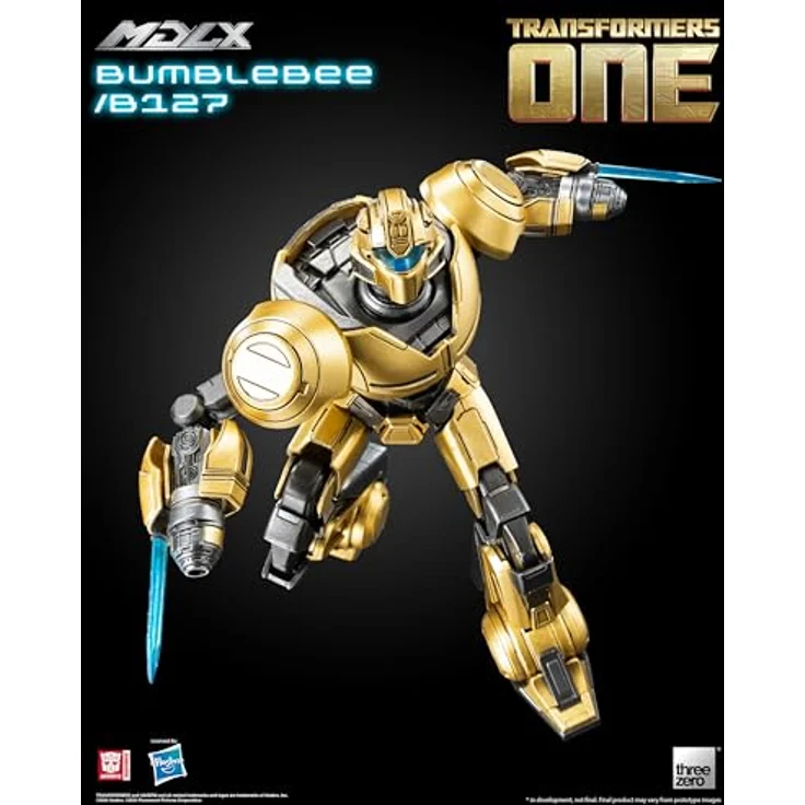 THREEZERO Transformers MDLX Actionfigur Bumblebee/B127, 12 cm, mit Zubehör in Fensterbox aus ABS, POM, PVC, Zinklegierung und Metallteilen – Bild 9