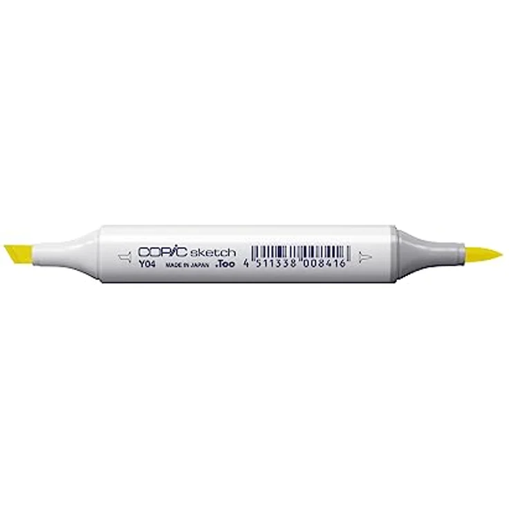 Copic COPIC Sketch Marker Typ Y - 04, Acacia, professioneller Pinselmarker mit Super-Brush-Spitze und Medium-Broad-Spitze – Bild 2