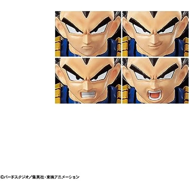 Bandai Dragon Ball Figure-rise Standard Vegeta, Modellbausatz mit Muscle Build System PLUS, austauschbaren Gesichtsausdrücken und Händen – Bild 18
