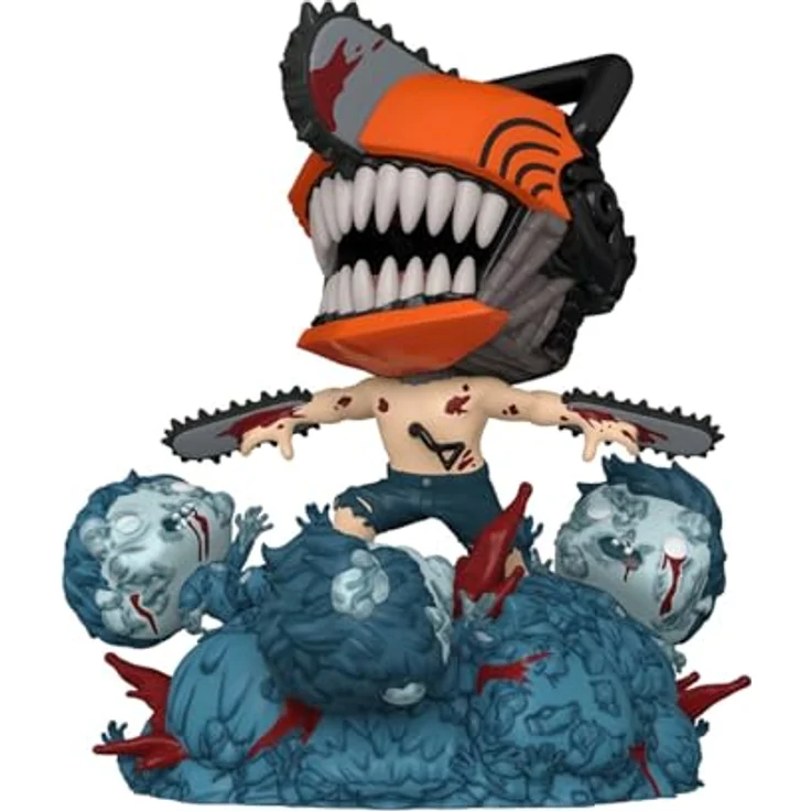 Funko Pop! Deluxe: CSM - Chainsaw Man Vinyl-Sammelfigur - 9,5 cm - Offizielle Handelswaren - Geschenkidee für Anime Fans – Bild 2