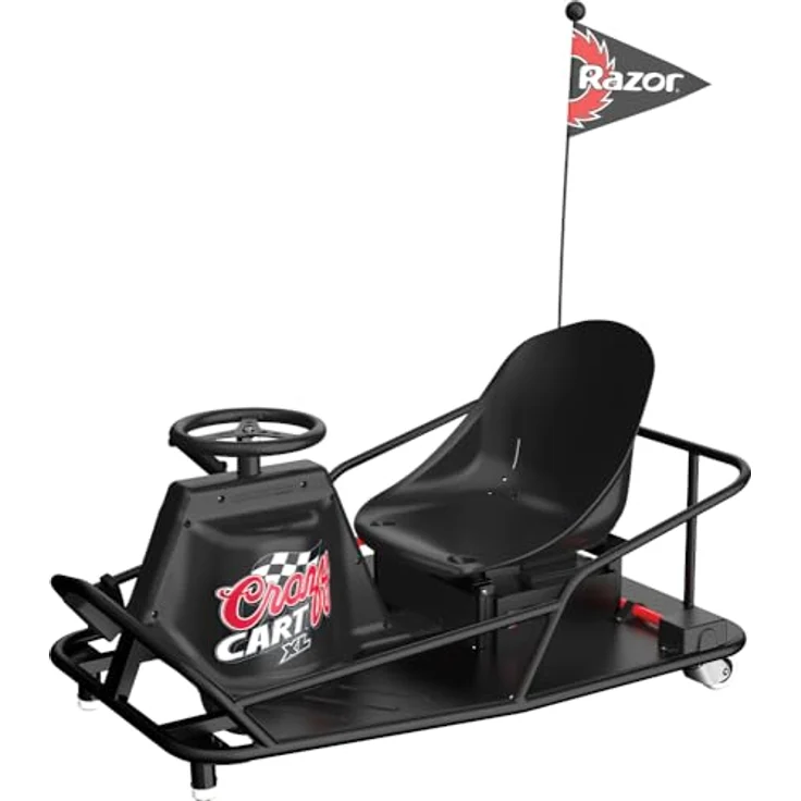 Razor CRAZY CART XL Pro 25173808, Kinderelektroauto mit verbesserter Steuerung und hoher Stabilität – Bild 6