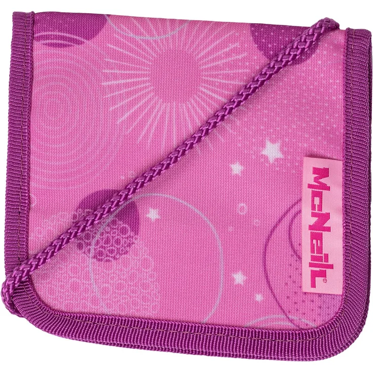 McNeill Brustbeutel Pinky, Kinder-Brustbeutel für sicheren Transport von Kleingeld und Ausweisen