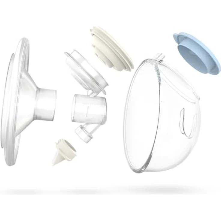 NENO Velo – Handfreie mobile Milchpumpe – USB-C, dreiphasiges Abpumpen, anpassbare Trichtergröße, intuitives Touchpanel – Bild 5