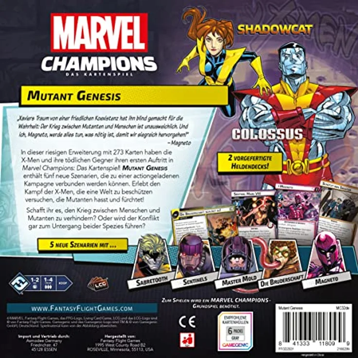 Marvel Champions: Das Kartenspiel — Mutant Genesis [Erweiterung] – Bild 4