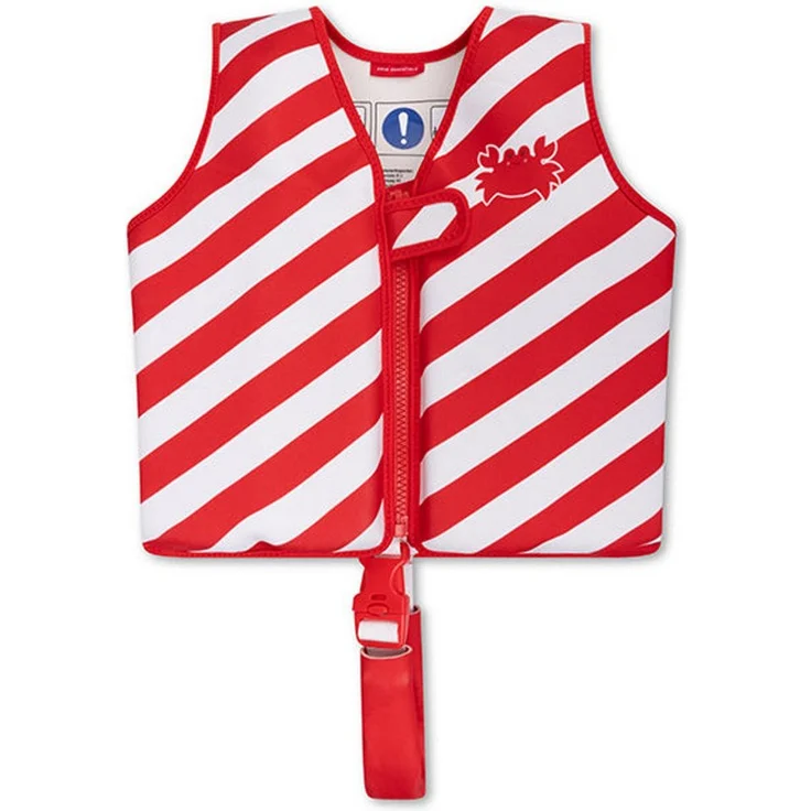 Swim Essentials Schwimmweste Oh Crab, Sicherheitsweste für Kinder 18-30 kg, verstellbare Träger, 31 x 36 cm