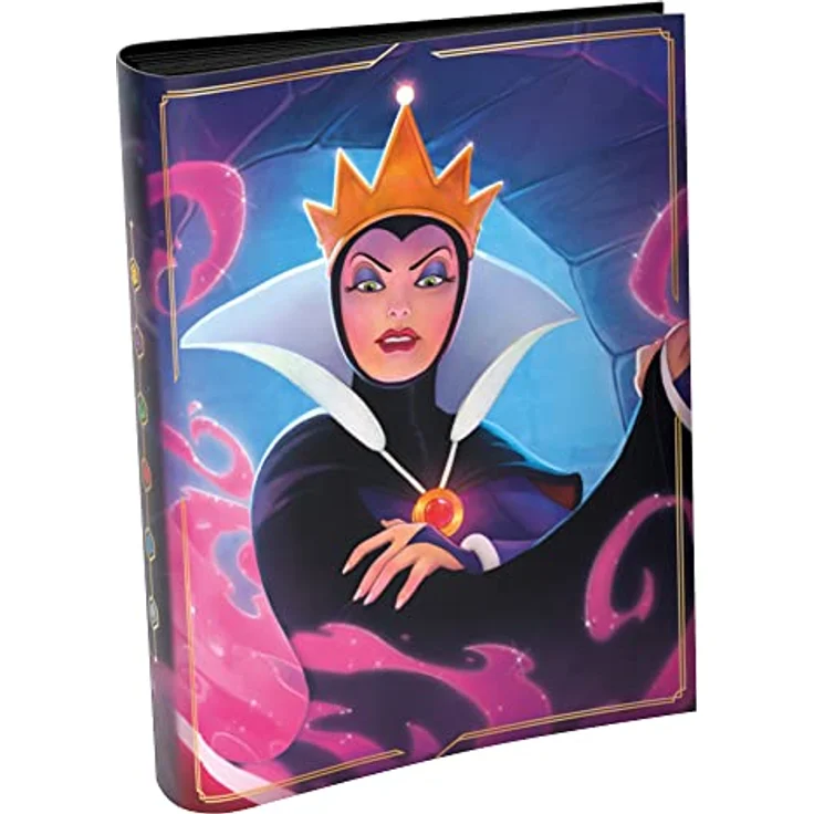 Ravensburger Disney Lorcana Trading Card Game: Sammelalbum - Die Böse Königin, Platz für 64 Standardkarten und 8 übergroße Karten, tolles Disney Lorcana Motiv, hochwertig und haltbar – Bild 3