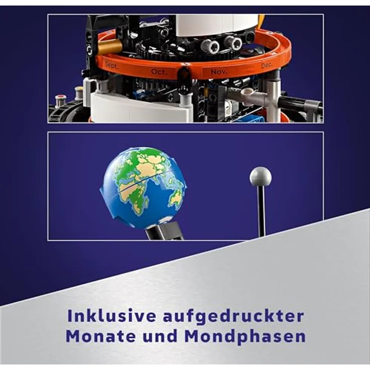 LEGO® Konstruktionsspielsteine Sonne Erde Mond Modell (42179), LEGO® Technic, (526 St), Made in Europe - Preisvergleich – Bild 8