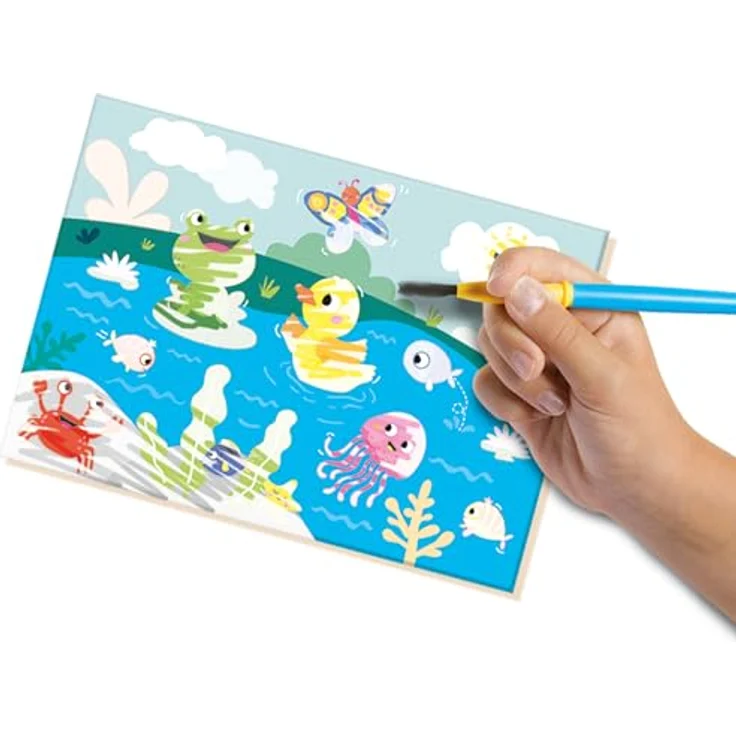 aquarellset My First junior 30 cm Papier 4 Zeichnungen – Bild 5