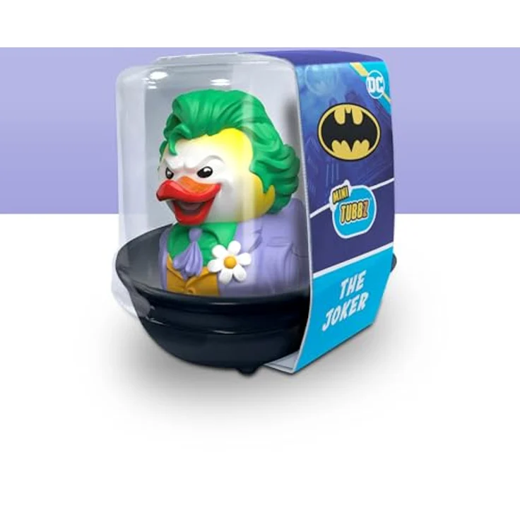 TUBBZ Mini Der Joker Sammelfigur aus Vinyl-Gummi, 5 cm groß - Offizielles DC Comics Merchandise – Bild 3