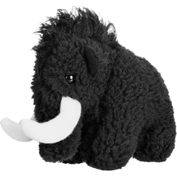 Mammut Mammut Plüschtier XS, S, M schwarz, flauschig, Höhe 11 cm – Bild 1