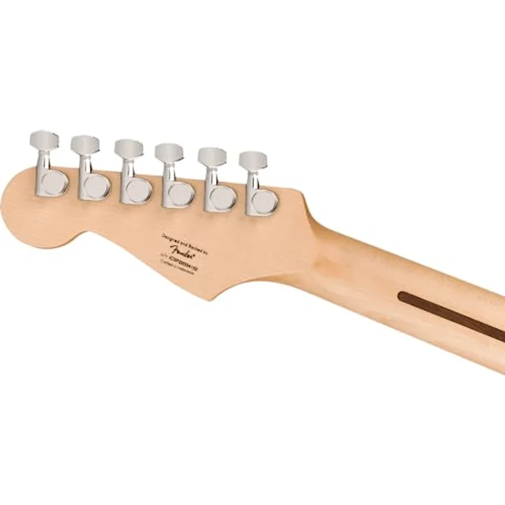 Fender Squier Sonic Stratocaster HT IL, elektrische Gitarre mit Squier Single-Coil-Tonabnehmern, 6-Sattel-Hardtail-Brücke, roter Korpus – Bild 7