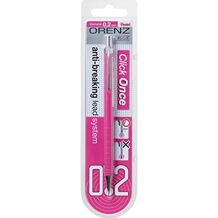 PENTEL ORENZ Druckbleistift 0,2mm/B, präziser Druckbleistift im Blister – Bild 1