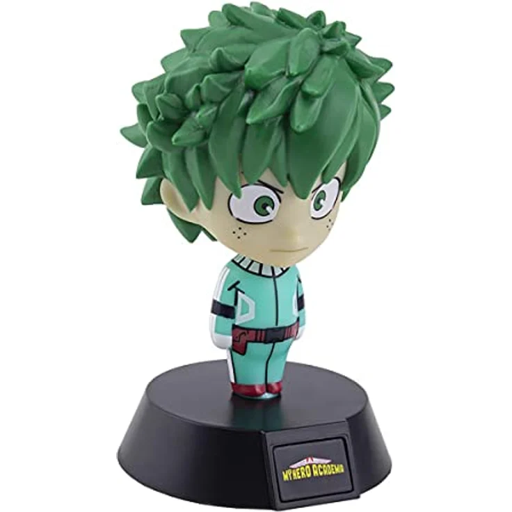 Paladone My Hero Academia 3D Leuchte Icon Light Izuku Midoriya grün, Bedruckt, 100% Kunststoff, mit LEDs, im Sichtkarton. – Bild 2