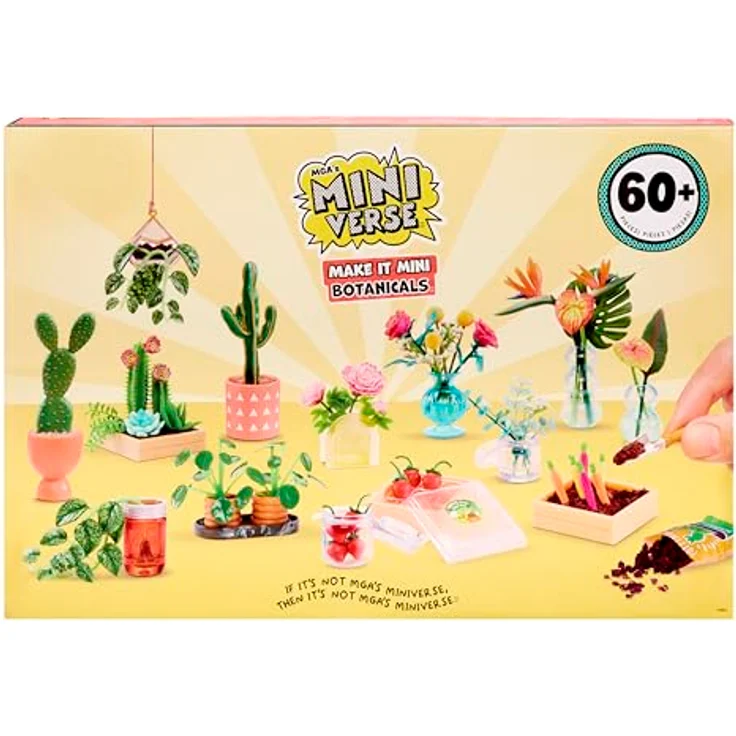 MGA ENTERTAINMENT Kreativset MGA's Miniverse - Make It Mini Botanicals, Multipack mit über 60 Teilen zum Bauen und Gestalten von Pflanzen, Blumen, Obst und Gemüse – Bild 7