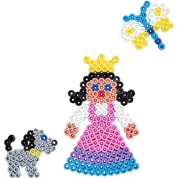 Hama Bügelperlen gigantische Geschenkpackung Maxi-Bügelperlen, 900 bunte Perlen, Kunststoff, bunt – Bild 4