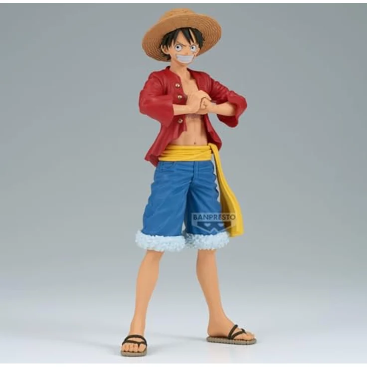 Banpresto BP29386P Monkey D. Luffy Actionfigur, 19 cm, PVC, mehrfarbig, für Anime-Fans, mit Basisständer – Bild 2