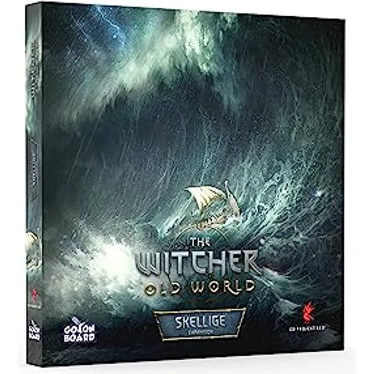 Go On Board The Witcher Old World Skellige Expansion, Board Game Expansion with 3 New Locations