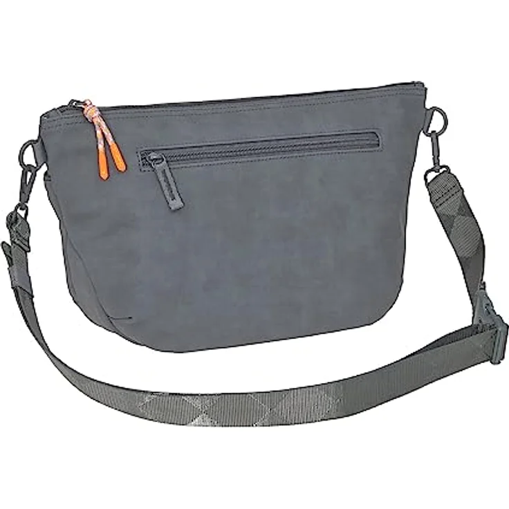 LÄSSIG Baby Kinderwagenorganizer Umhängetasche Kinderwagentasche inkl. Kinderwagenbefestigung/GRE Buggy Bum Bag anthracite – Bild 4