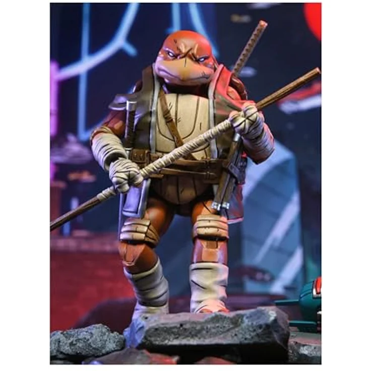 NECA Teenage Mutant Ninja Turtles: The Last Ronin Actionfigur Ultimate Moja (Re-Evolution), 18 cm mit Zubehör in Fensterbox – Bild 3