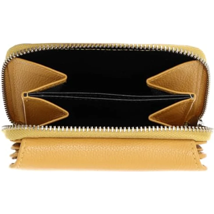 Golden Head Madrid Geldbörse RFID Leder, 11,5 cm, viel Stauraum, gelb – Bild 5