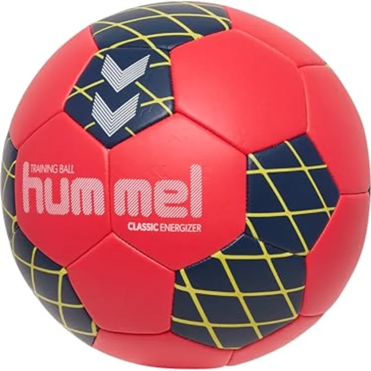 hummel Handball Hmlclassic Erwachsene Größe 2, Hochleistungsschale (PU), special soft foam (TPE), maschinell genäht, aufgeblähte Blase, geeignet für Resin - Kugeln