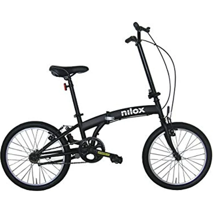 Nilox X0, Klapprad, Radgröße 50,8 cm (20 Zoll), Matt-Schwarz – Bild 2
