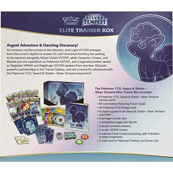 Silver Tempest Elite Trainer Box Silberne Sturmwinde Englisch - Preisvergleich – Bild 3