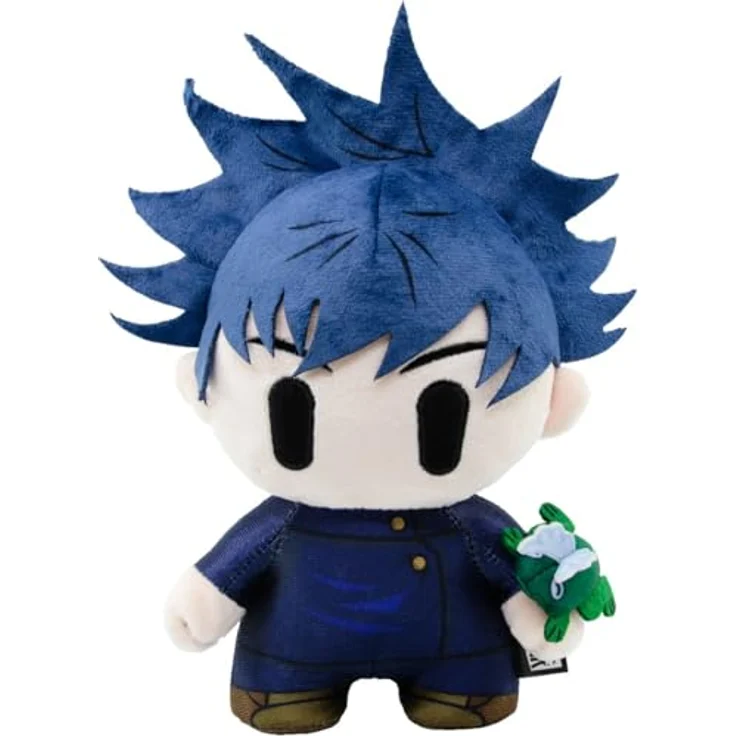 YuMe Jujutsu Kaisen DZNR Plush Figure Megumi Fushiguro, Cursed Energy Edition, 18 cm, offiziell lizenziert – Bild 1