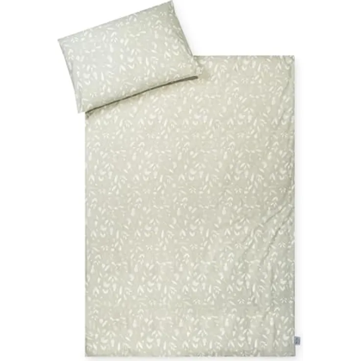 Julius Zöllner Bettwäsche Jersey Tropic, 2-teiliges Set in Gr. 100x135 und 40x60 cm, schadstoffgeprüft und allergikergeeignet