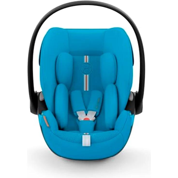 CYBEX Gold Babyschale Cloud G i-Size Plus, Inkl. Neugeboreneneinlage, Ab Geburt bis ca. 24 Monate, Für Kinder ab 40 cm bis 87 cm, Max. 13 kg, Beach Blue – Bild 2