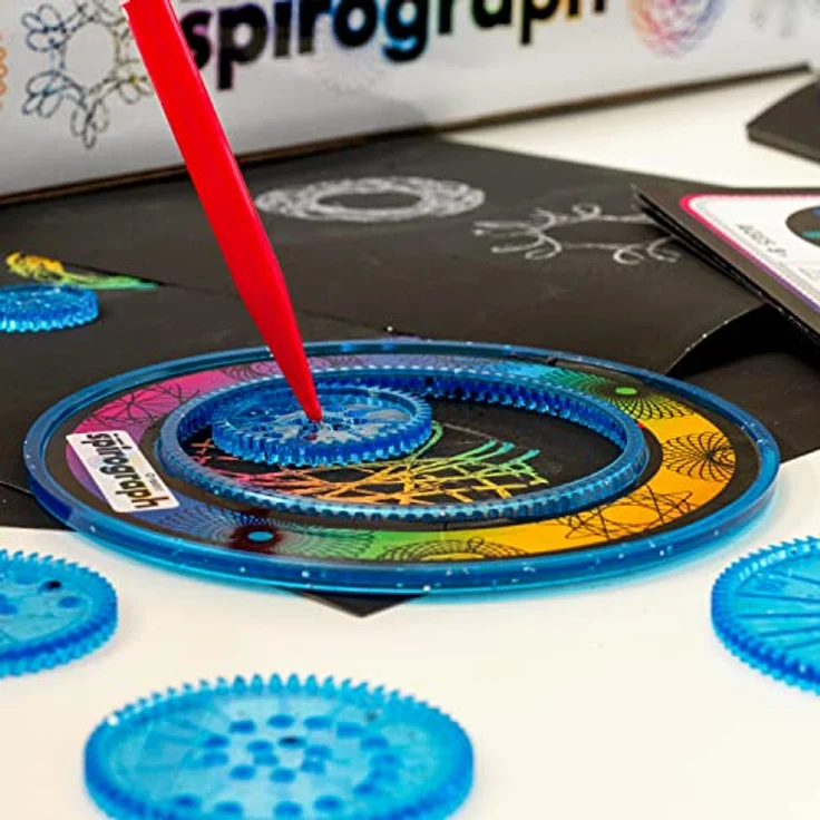 Diverse Verläge Spirograph Scratch & Shimmer – Bild 5