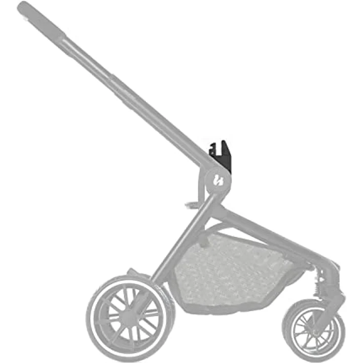 Hauck Babyschalen Adapter für Kinderwagen Move so Simply und Babyschale Comfort Fix oder Select Baby, 1 Paar, Schwarz, 37587 – Bild 4