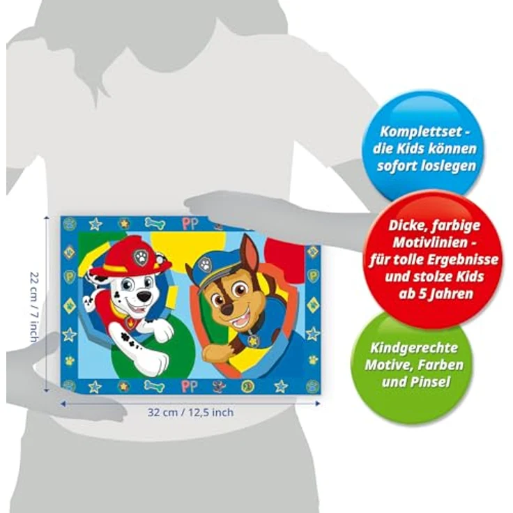 Ravensburger Malen nach Zahlen 20286 - Paw Patrol - Kinder 5-7 Jahre – Bild 7