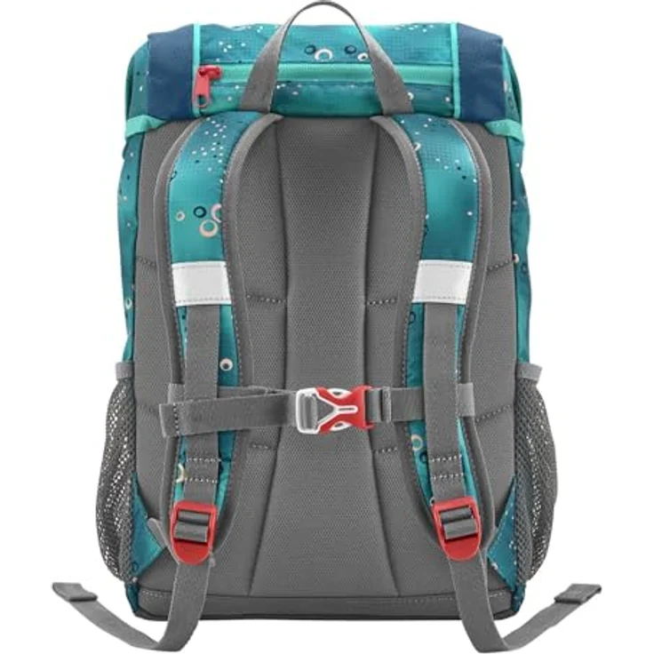 Step by Step Rucksack-Set Kid „Dog Basty“ türkis, ergonomischer Mini-Ranzen mit Sitzkissen und höhenverstellbarem Brustgurt, 13 l – Bild 4
